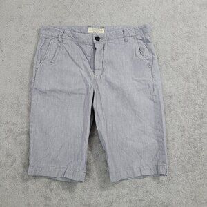 Allsaints Mens Bermuda Purple Cotton Shorts Size 30  JCT